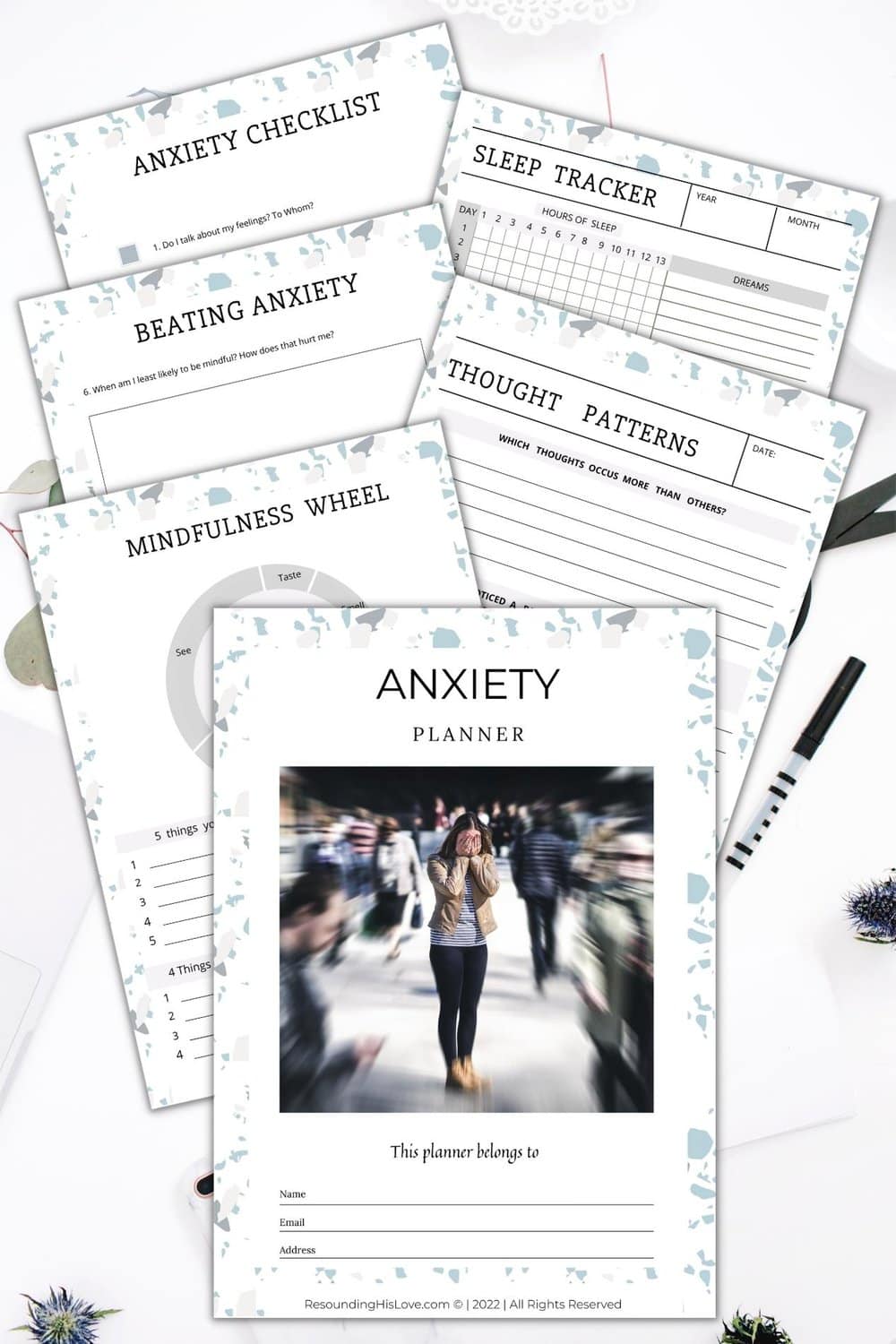 Anxiety Planner To Help You Defeat Anxiety {38 pages} 2 The Best Anxiety Planner